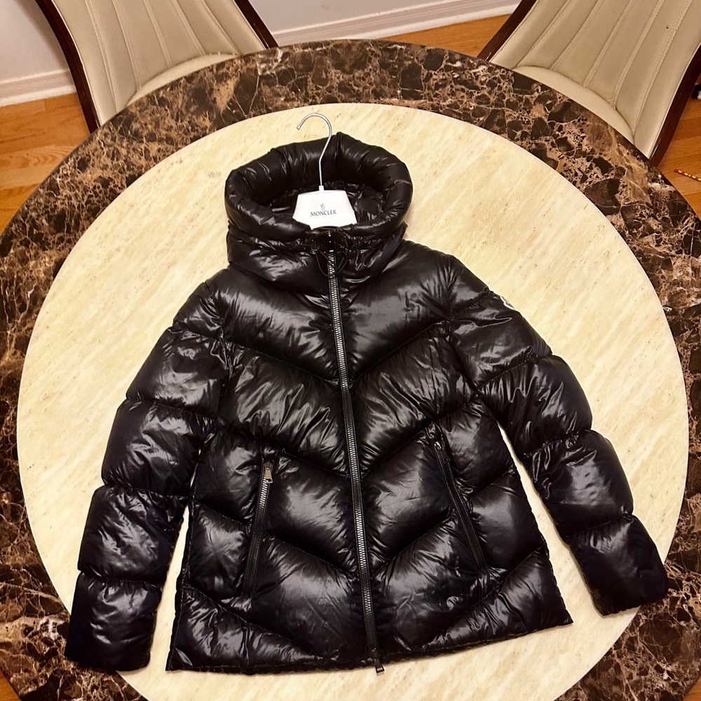 Moncler Black Puffer Jacket